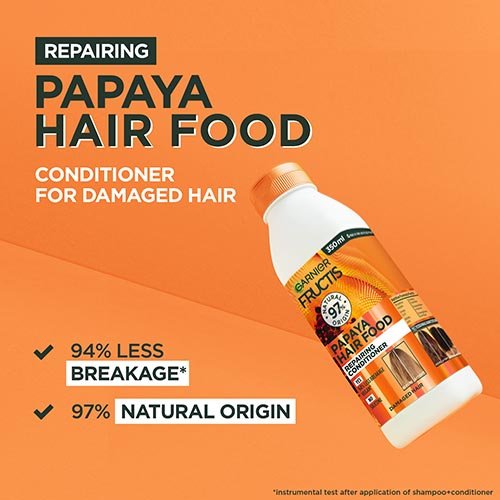 garnier ecom fructis PapayaHairFoodCondi 28Jun23 Benefits